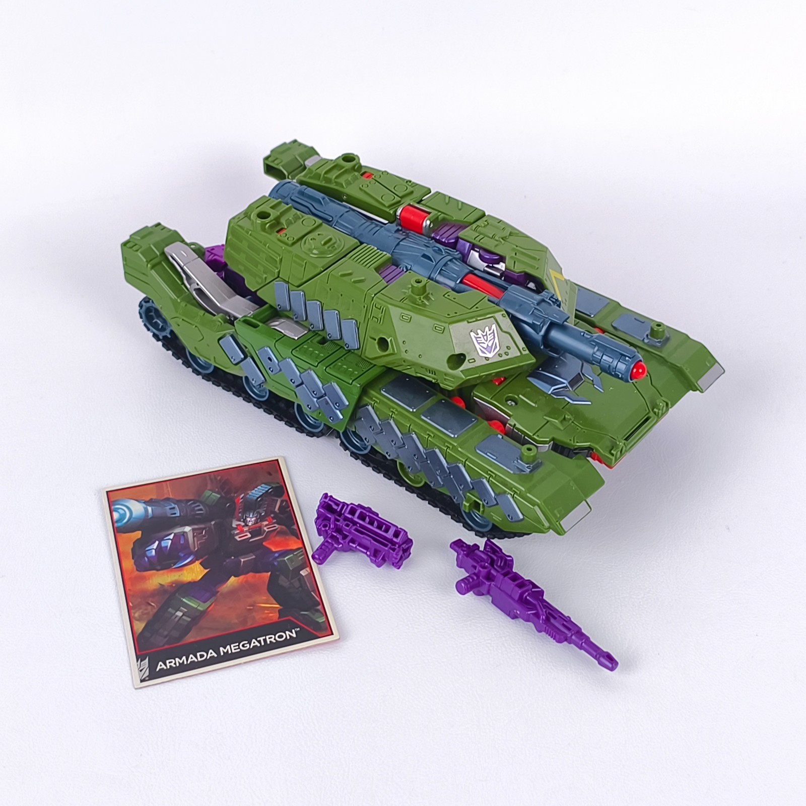 Transformers Armada Megatron Completo Combiner Wars Classe Leader + Carta