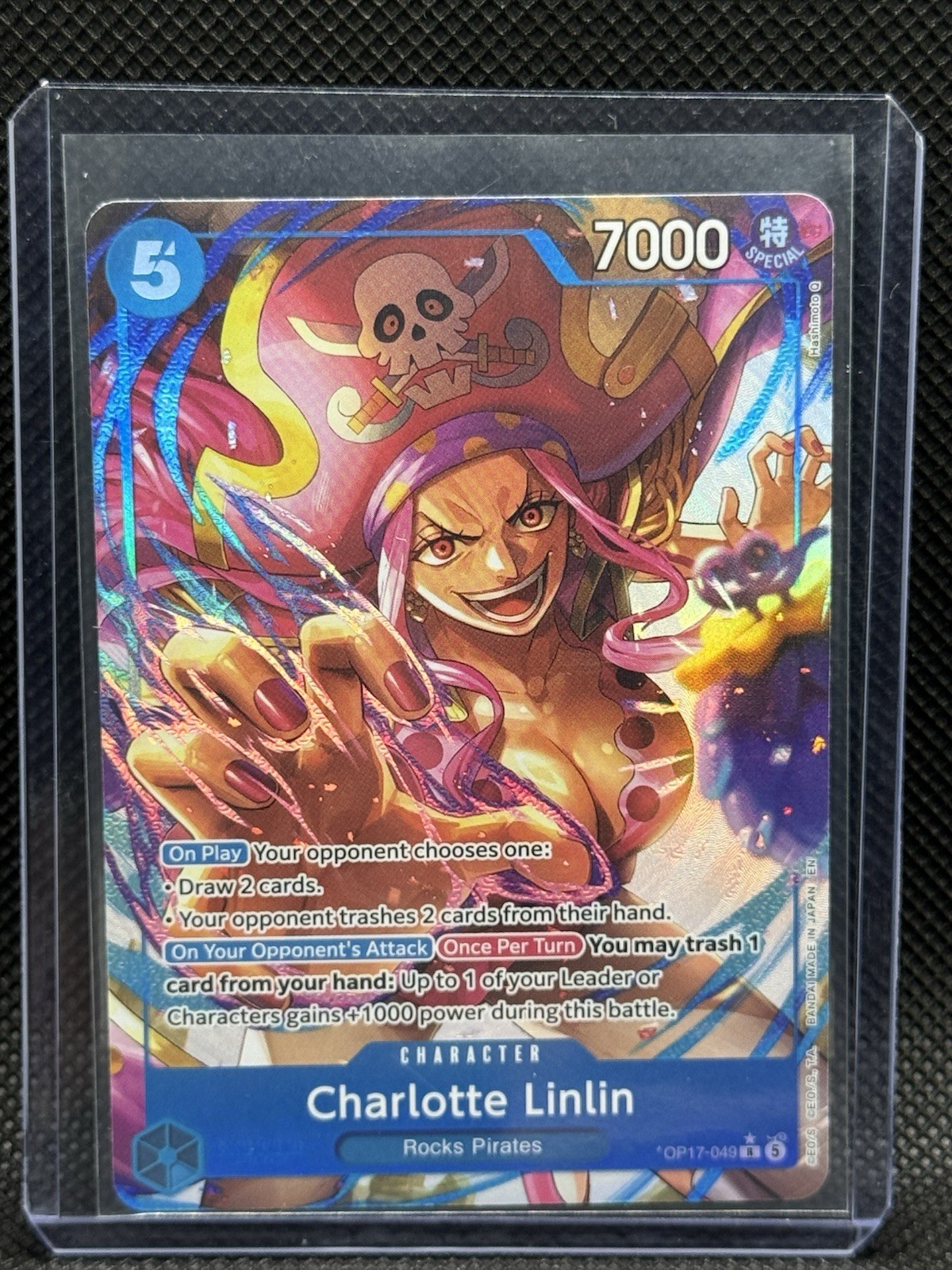 2026 ONE PIECE TCG CHARLOTTE LINLIN OP17-049 RARO Alt Art, OP17 INGLESE R AA