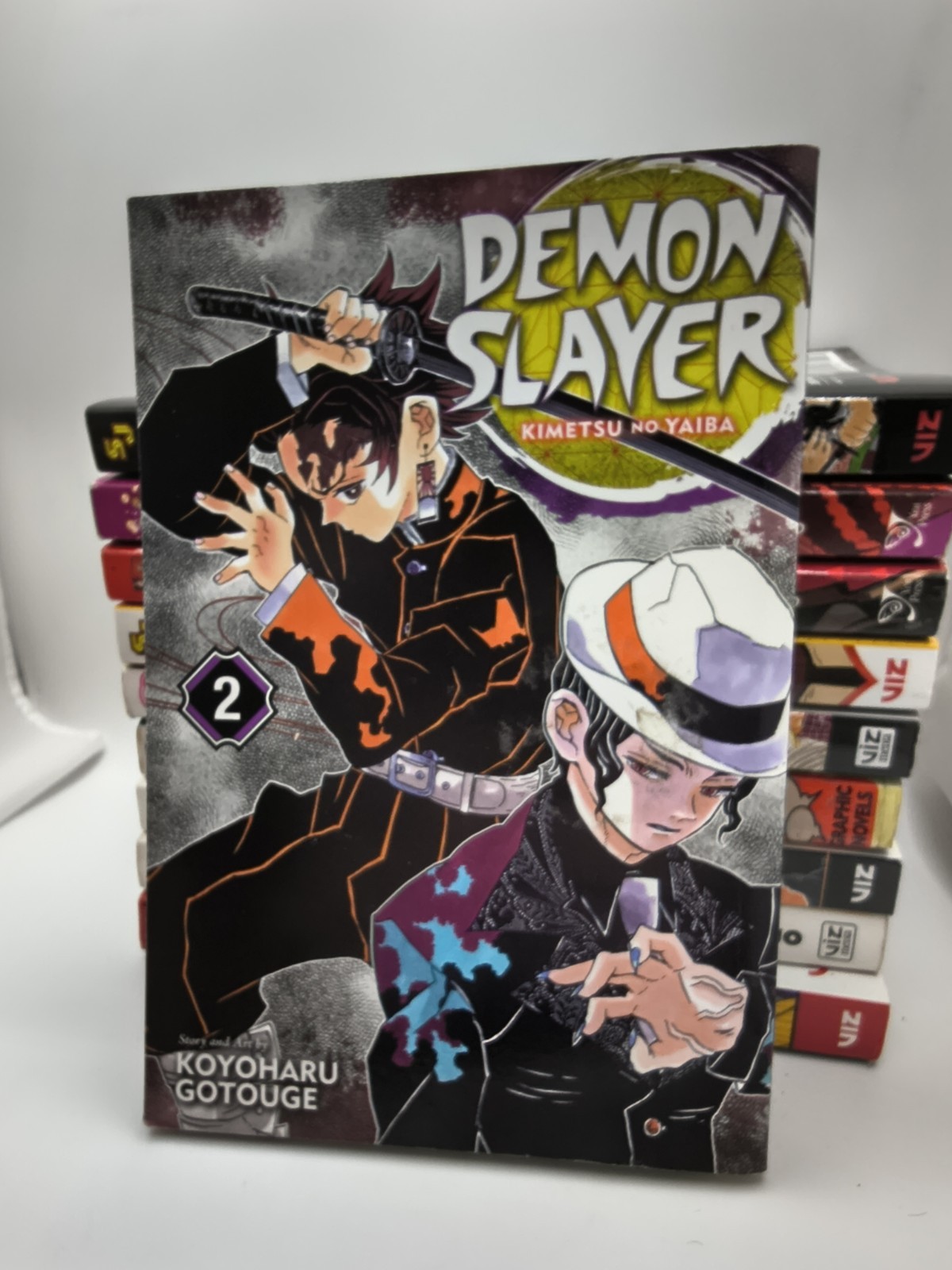 Lotto libri manga Demon Slayer motosega uomo Inu Yasha ecc.. 10 libri.