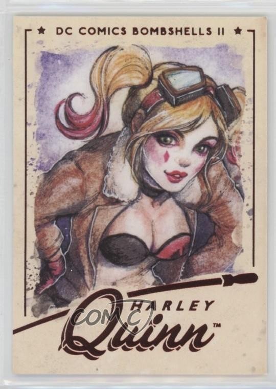 Cryptozoic DC Bombshells 2018 serie II Harley Quinn #02 d8k