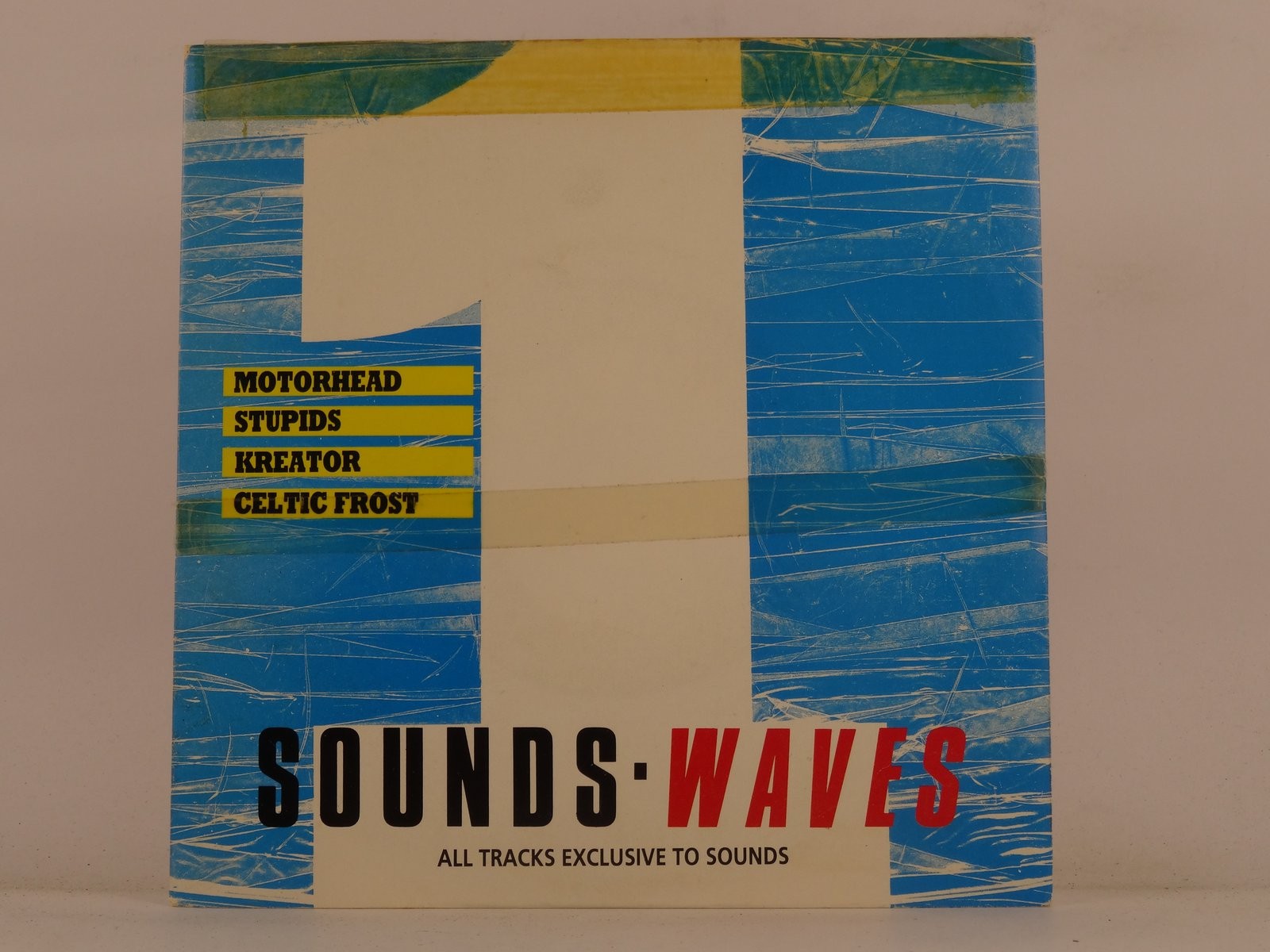 VARIOUS ARTISTS  SOUNDS WAVES (136) 4 Track 7" Single plus Picture Sleeve NOISE 