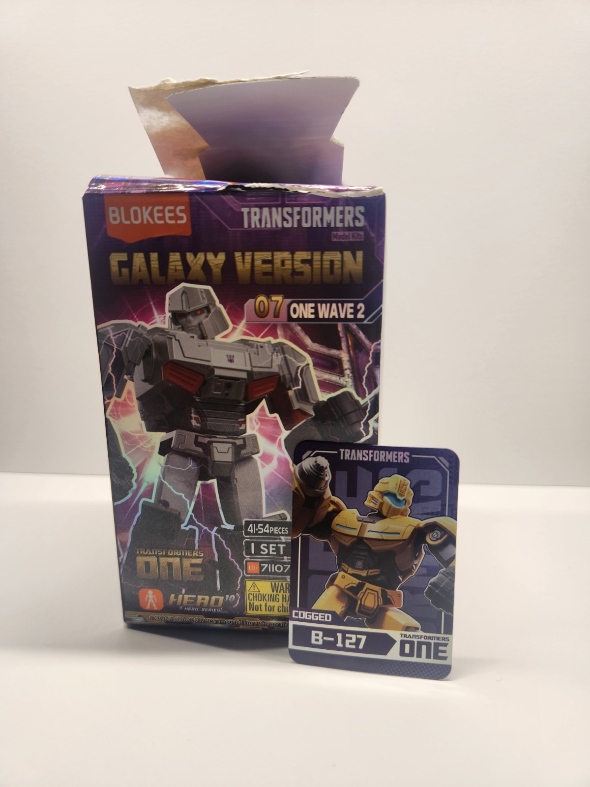 Blokes Transformers Galaxy versione 07 Wave 2 B-127 *APERTO e NON COSTRUITO*