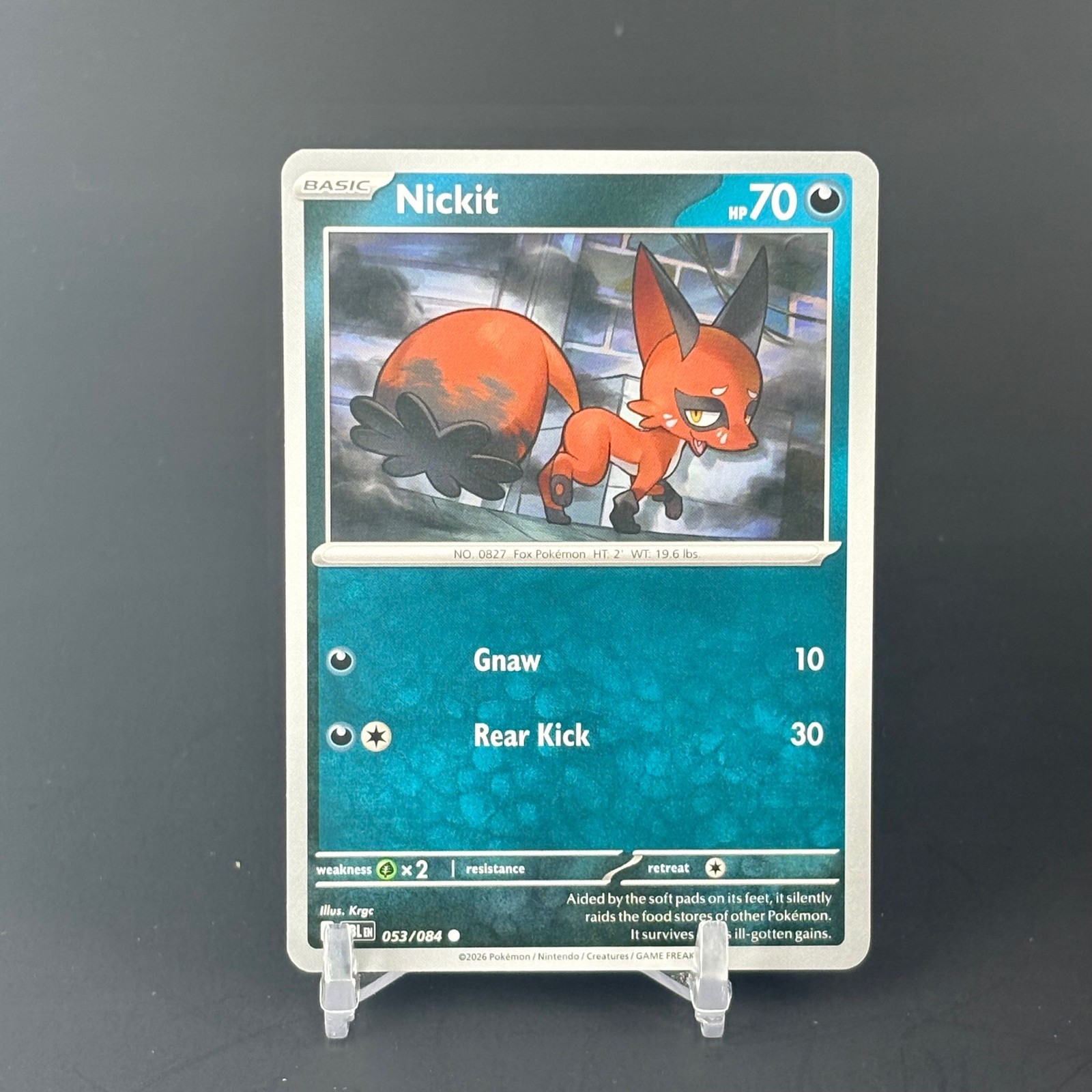ME05: Nickit nero pece #053/084