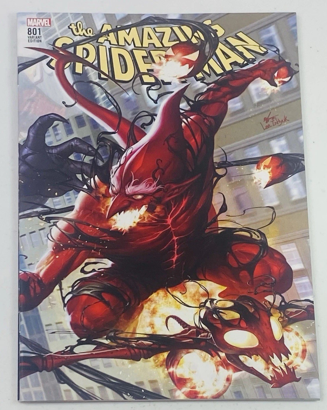 Amazing Spider-Man #801 Cvr D, Lee InHyuk Comic Xposure Variant, 2018 Marvel