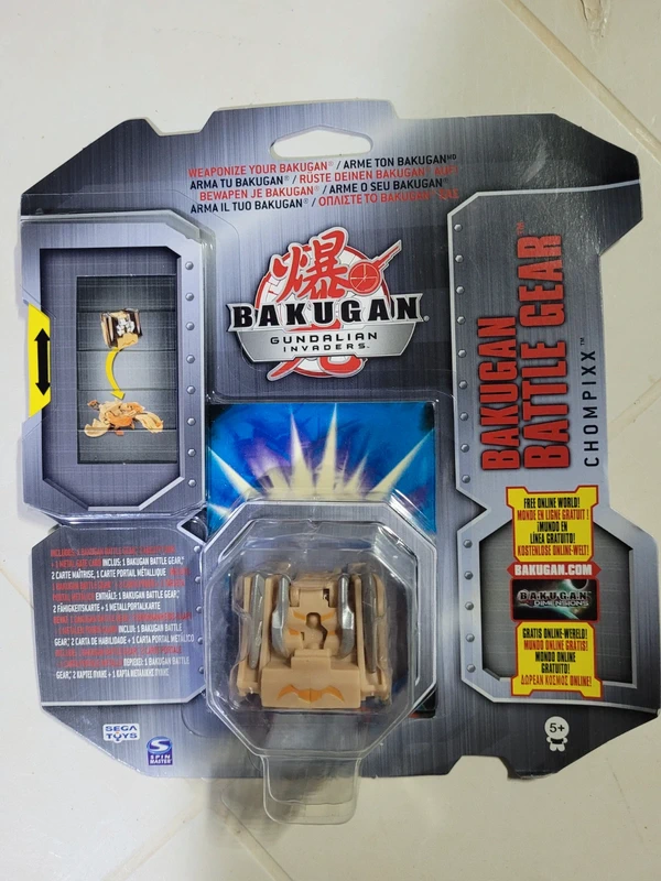 Bakugan Battle Gear Chompixx - Gundalian Invaders -