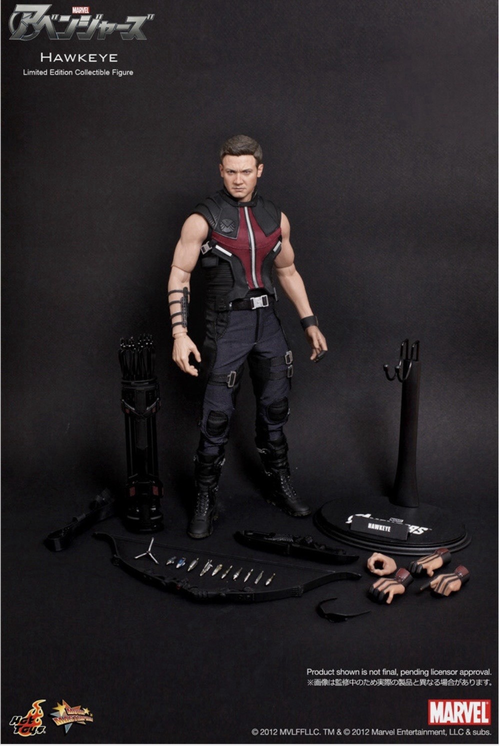 Hot Toys MMS172 Hawkeye The Avengers (READ)