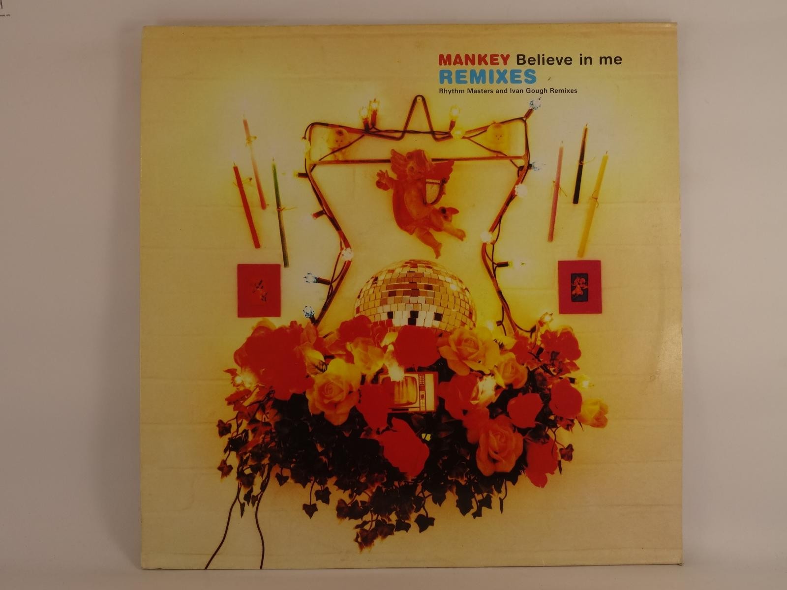 MANKEY BELIEVE IN ME (176) 3 Track 12" Single including Picture Sleeve MINISTRY