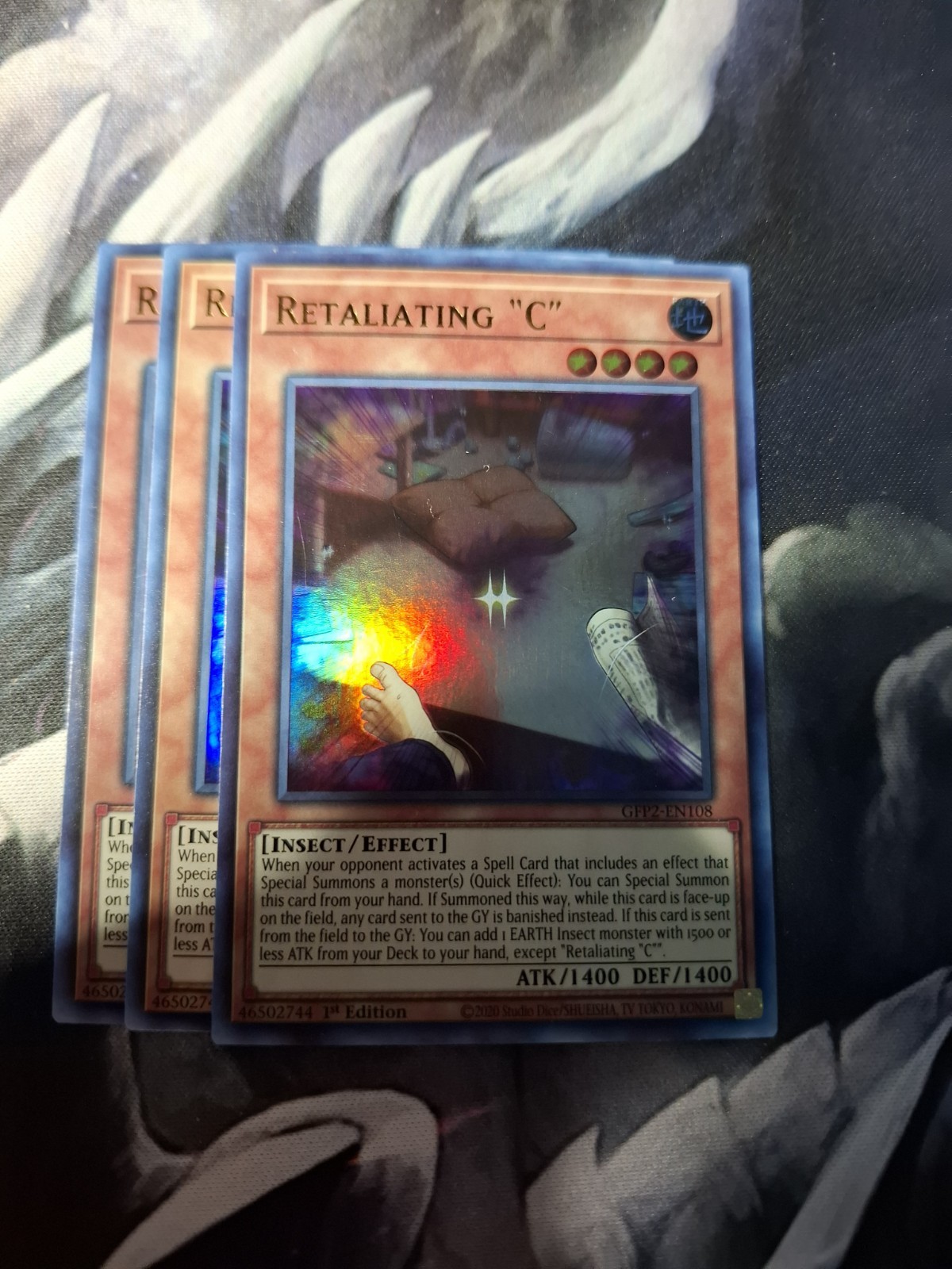 Yugioh - 3x "C" Ritorsione | Ultra Rara | LP | 1° Edizione | GFP2-EN108