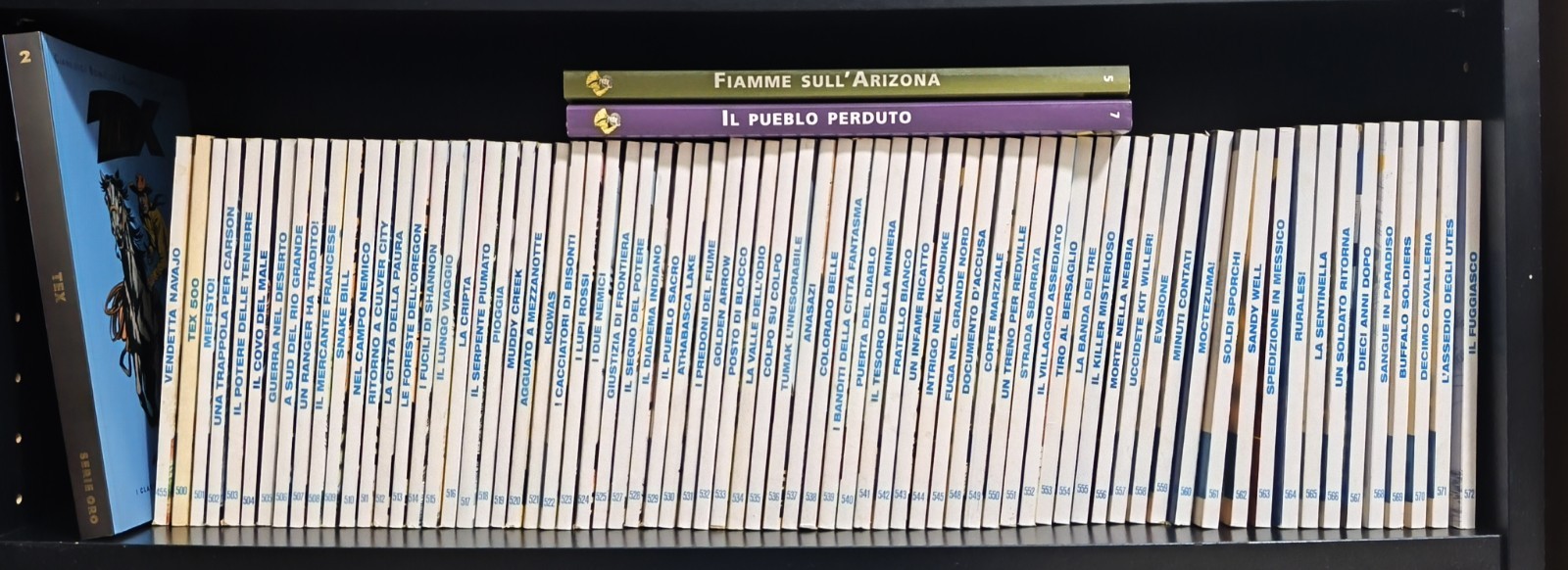Lotto 74 fumetti Tex Willer  455, 500/525 527/545 548/572 più vari leggere lista
