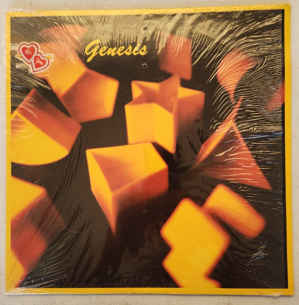 Genesis - Self-Titled LP Vintage Vinyl Record 1983 Atlantic Shapes EX/EX Shrink