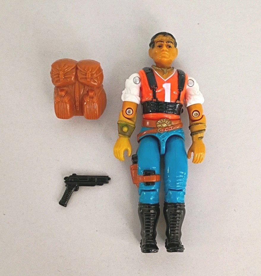 G.I. 1987 Figurina Joe Red Dog Renegades completa stretta - vintage ARAH OT