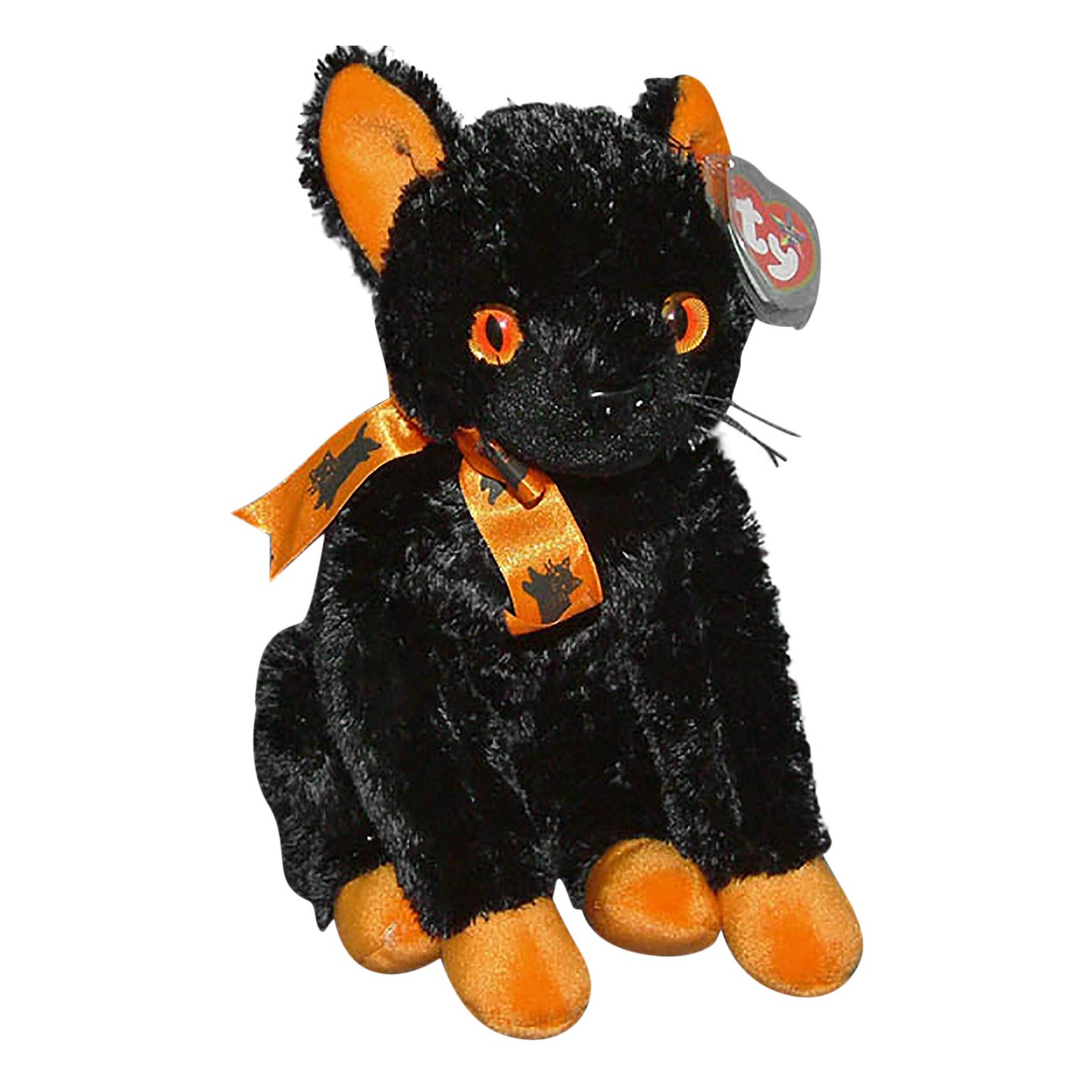 Beanie Buddies Ty Fraidy - Black Cat