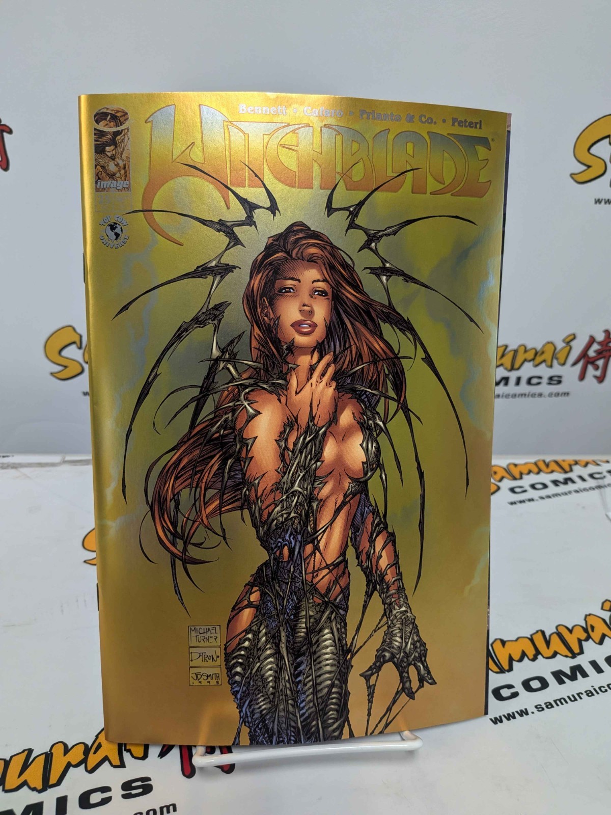 Witchblade #25 1:50 Michael Turner variante Spot Foil!