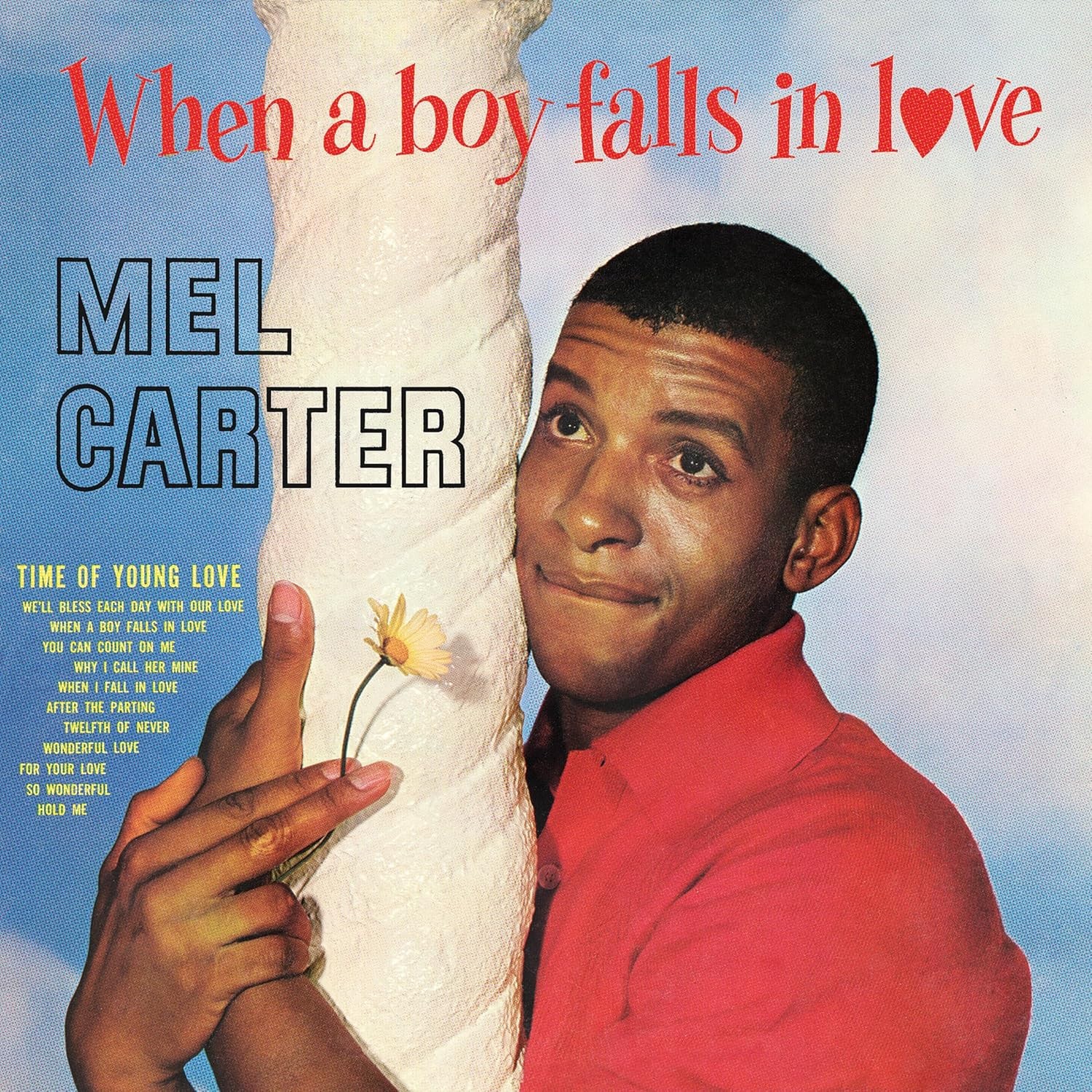 MEL CARTER = When A Boy Falls In Love = VINYL LP ALBUM = R&B SOUL POP SINGER