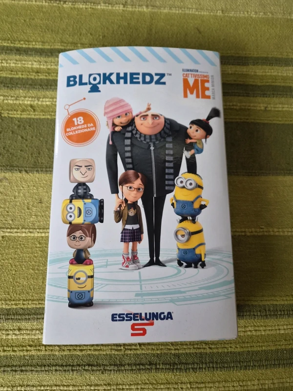 Collezione Completa Blokhedz Cattivissimo Me 18pz - Esselunga - Con Gioco Originale