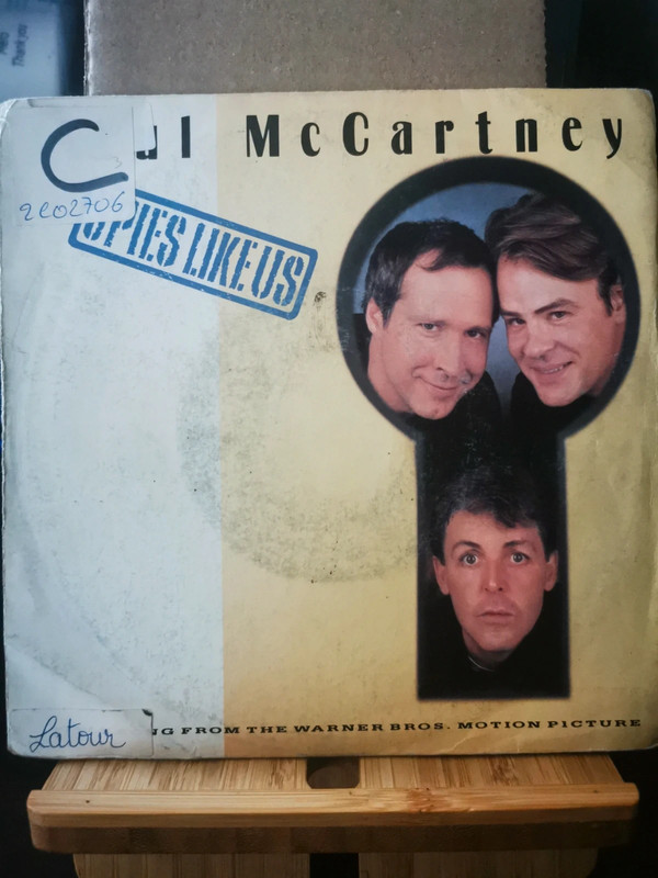 Vinyle 45 tours de Paul McCartney.