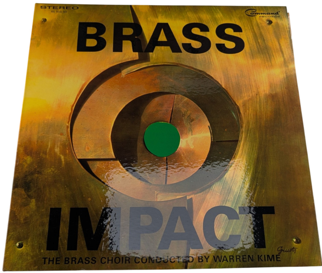 The Brass Choir Brass Impact LP Warren Kime 1967 Command RS 910 SD Stereo EX/VG+