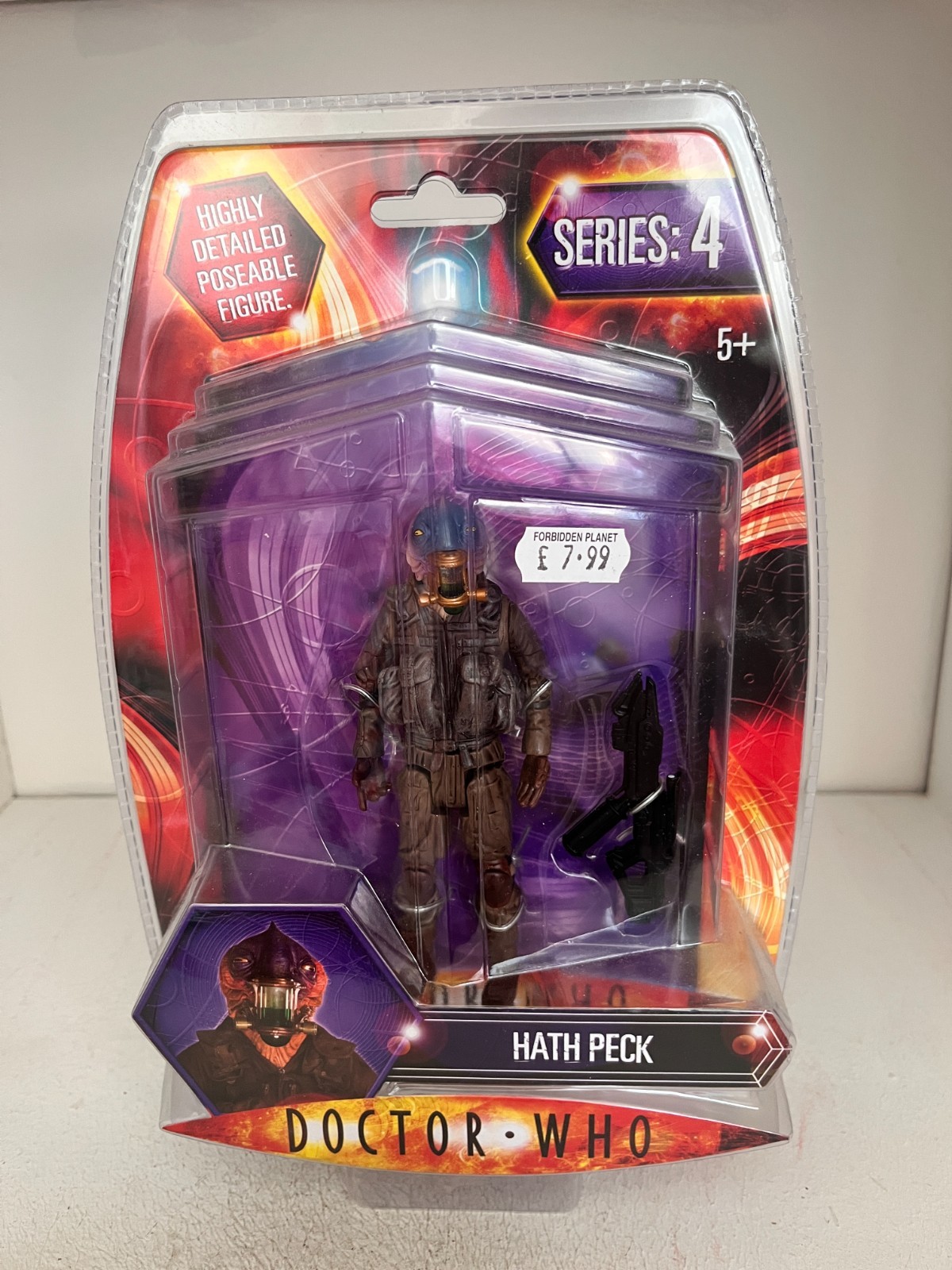 BNIB DR DOCTOR WHO BBC SERIES 4 HATH PECK TOY ACTION FIGURE CHARACTER OPTIONS