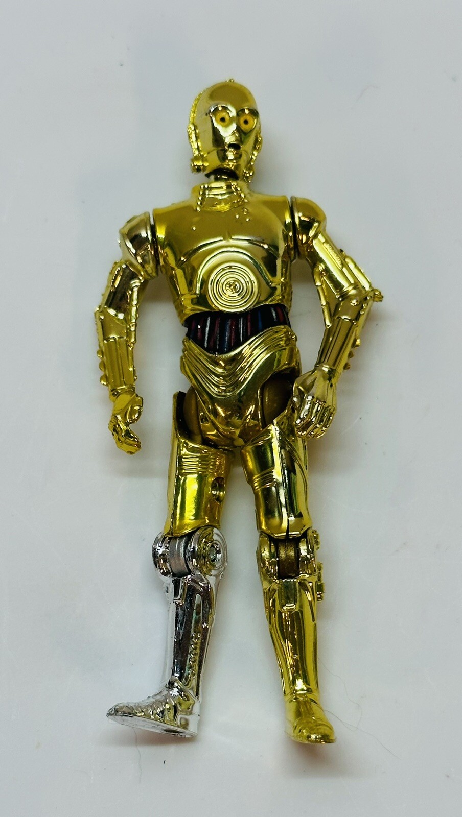 Star Wars The 2006 C-3PO ha una gamba argentata difficile da trovare ottime condizioni