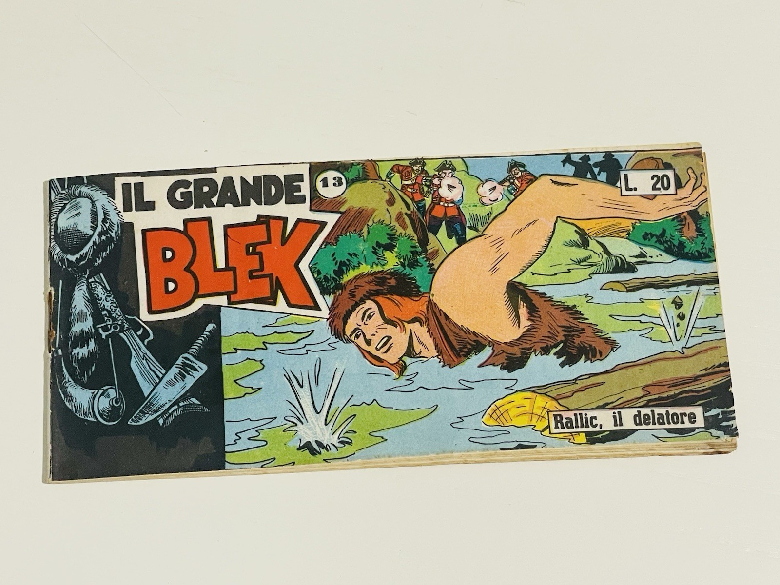 Blek Striscia III Terza serie n.13 Dardo originale ottima