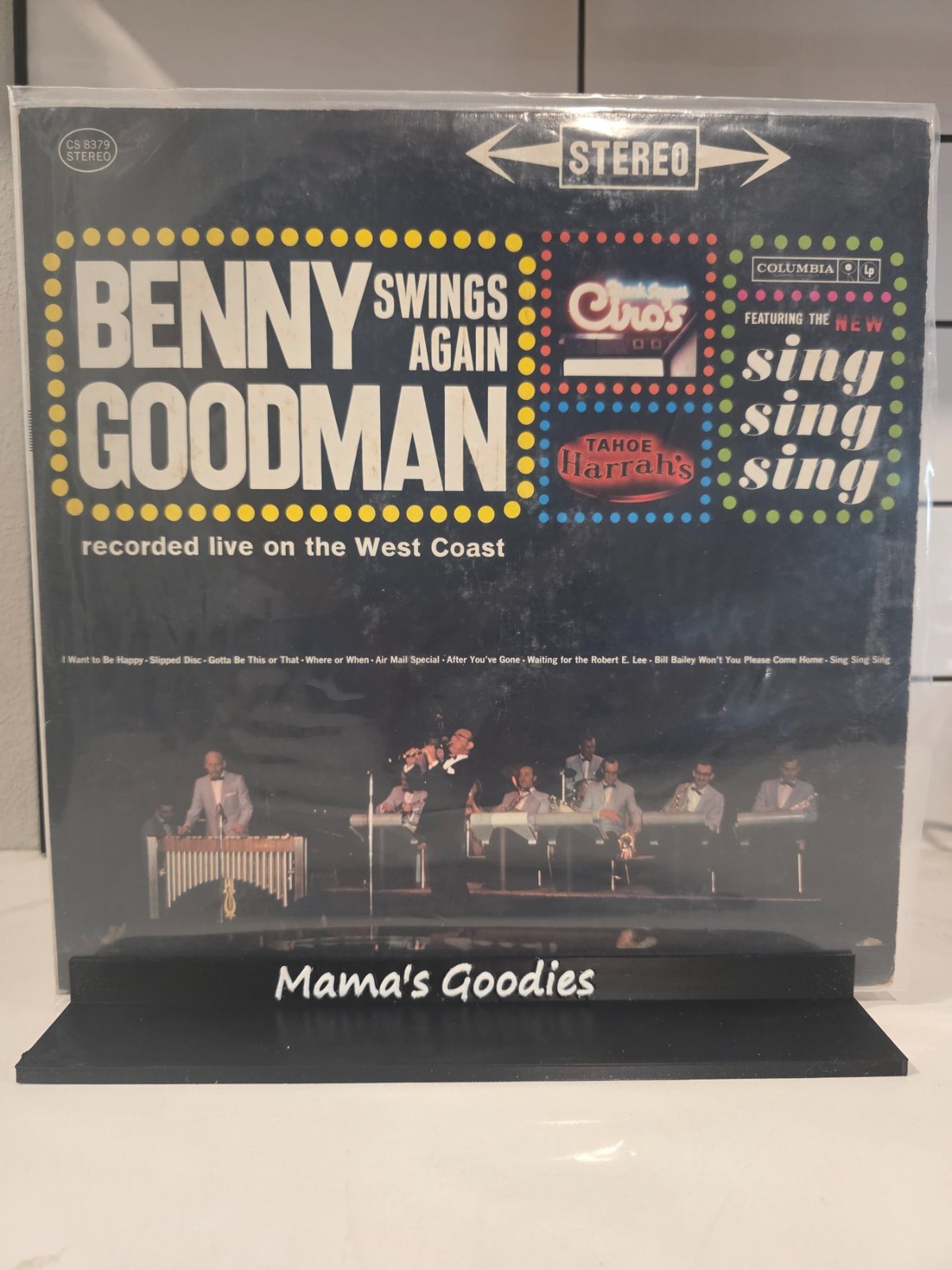 Benny Goodman Swings Again Columbia CS 8379 Stereo Jazz LP