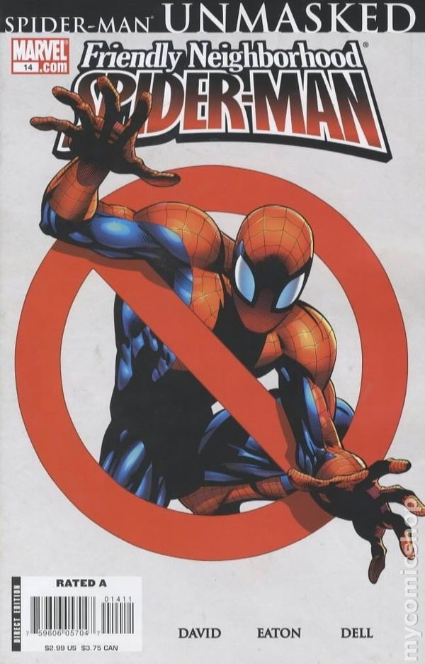 Friendly Neighborhood Spider-Man #14 VF- 7.5 2007 Immagine Stock