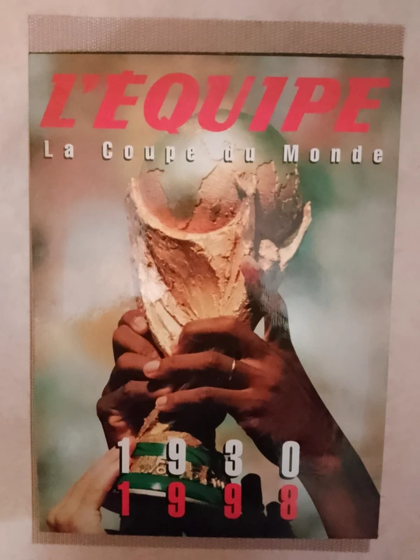 Coffret 2 livres L'équipe La Coupe de Monde 1930-1998