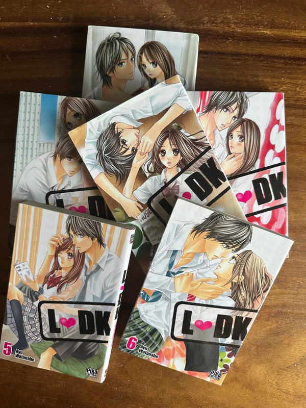 Manga shojo : LDK - Ayu Watanabe ; lot tomes 1 à 6 en très bon état