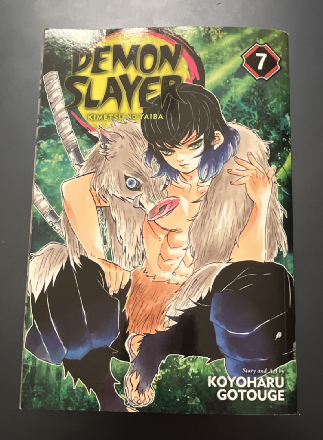 Demon Slayer: Kimetsu No Yaiba serie manga, vol. 7