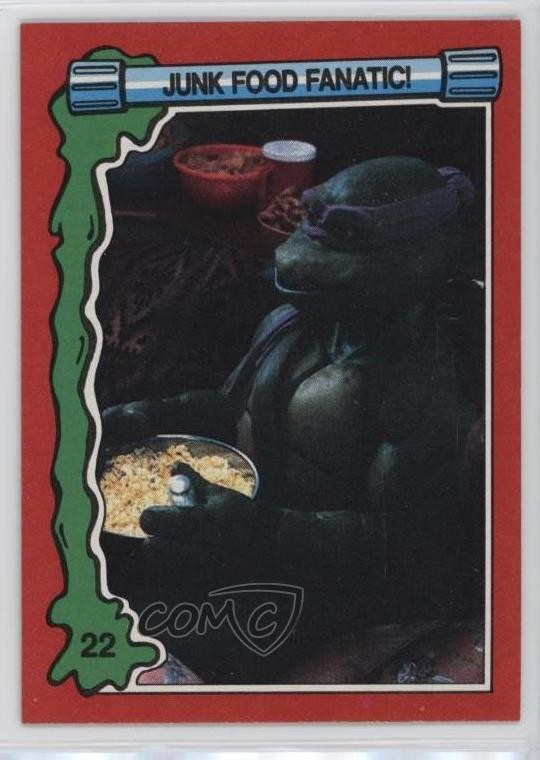 1991 Teenage Mutant Ninja Turtles II: The Secret of Ooze Movie Donatello #22 0f6