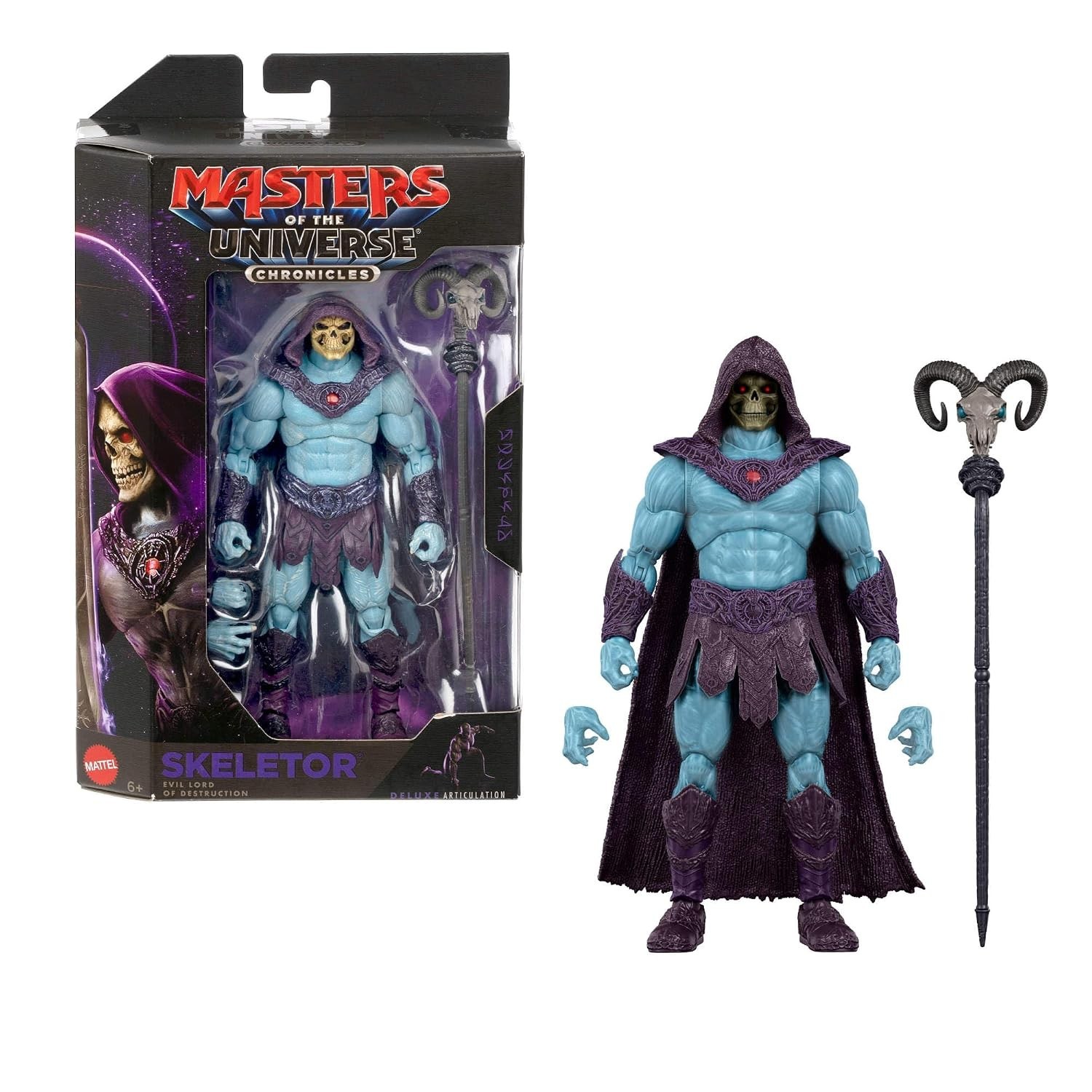 Masters of the Universe Skeletor Action Figure 6.5 Inch 2026 6.5 inches