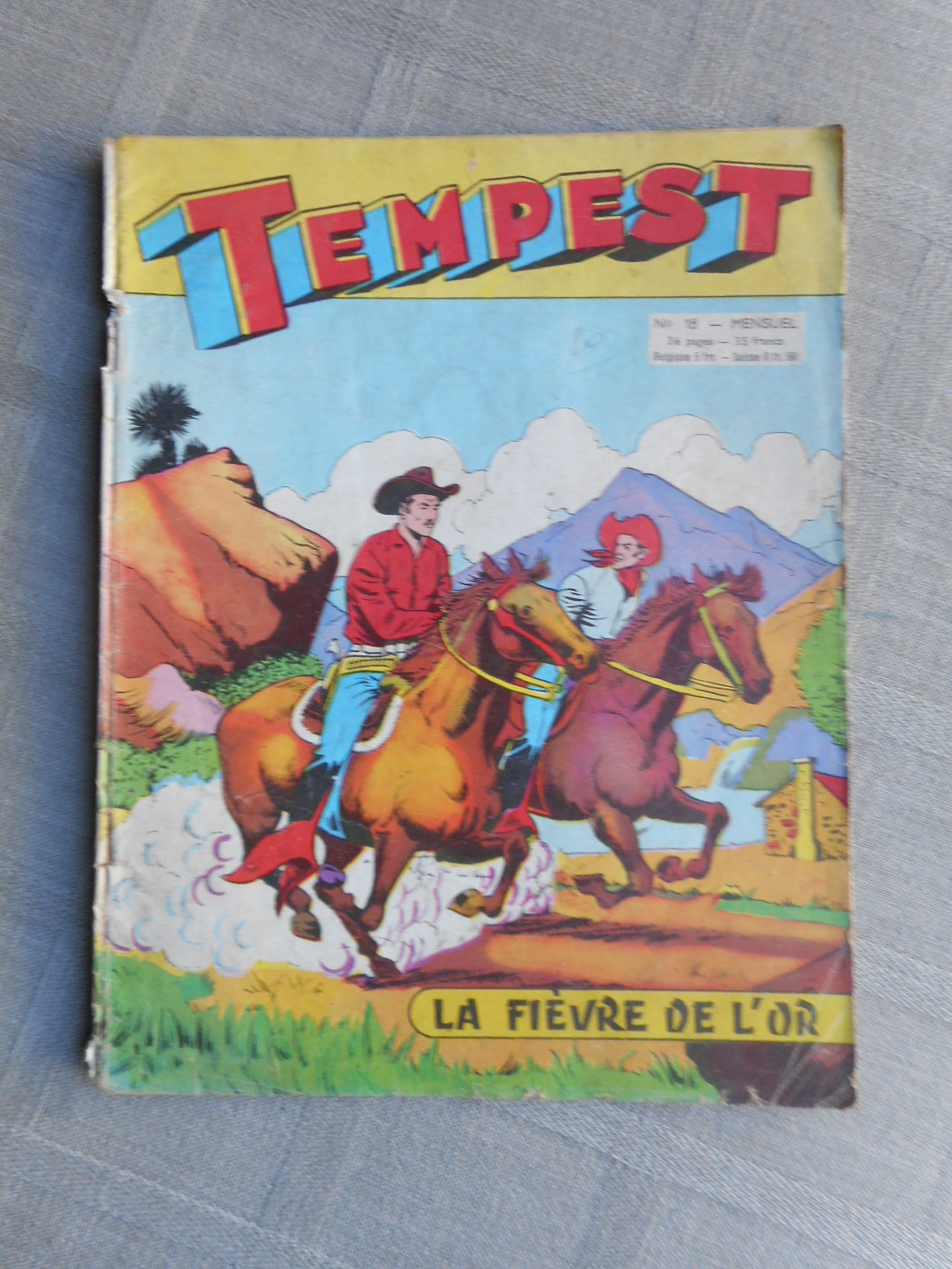 ARTIMA TEMPEST 1ere SÉRIE N° 18 1956 EN ÉTAT CORRECT