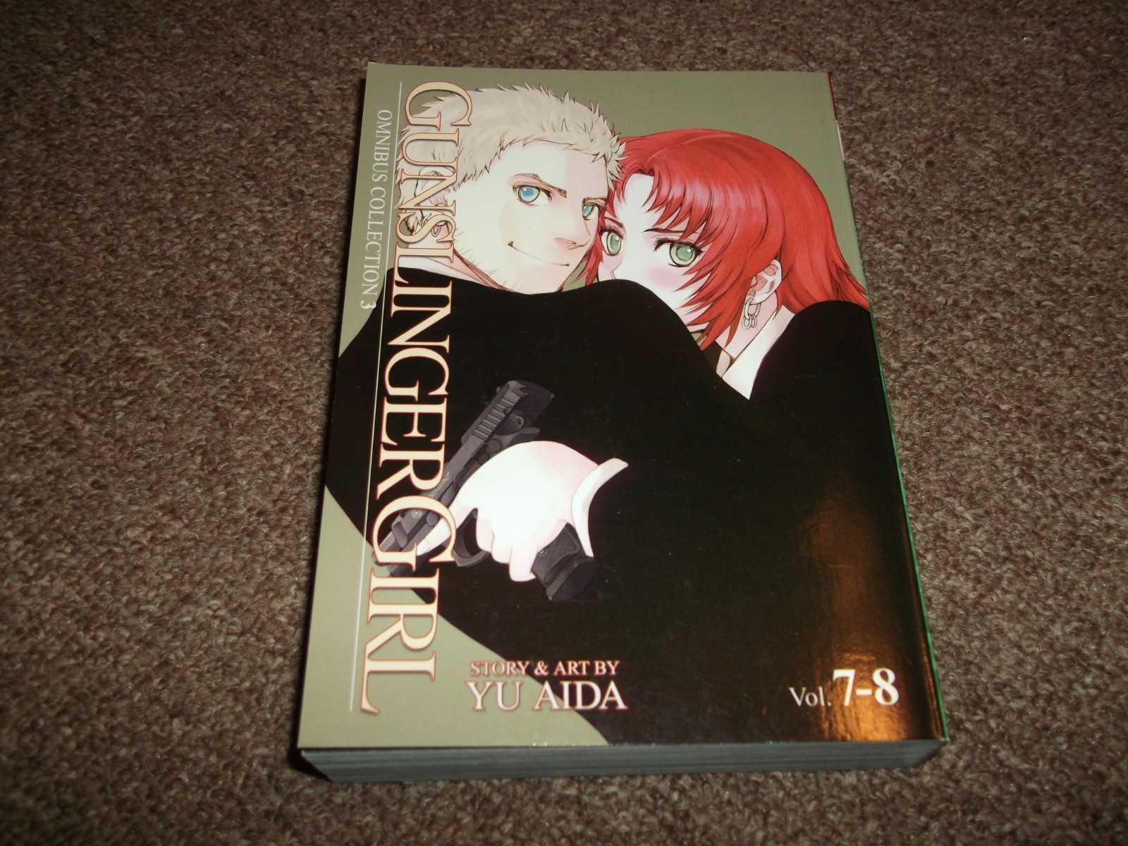Gunslinger Girl Volume 7-8 7 8 Manga Inglese Omnibus