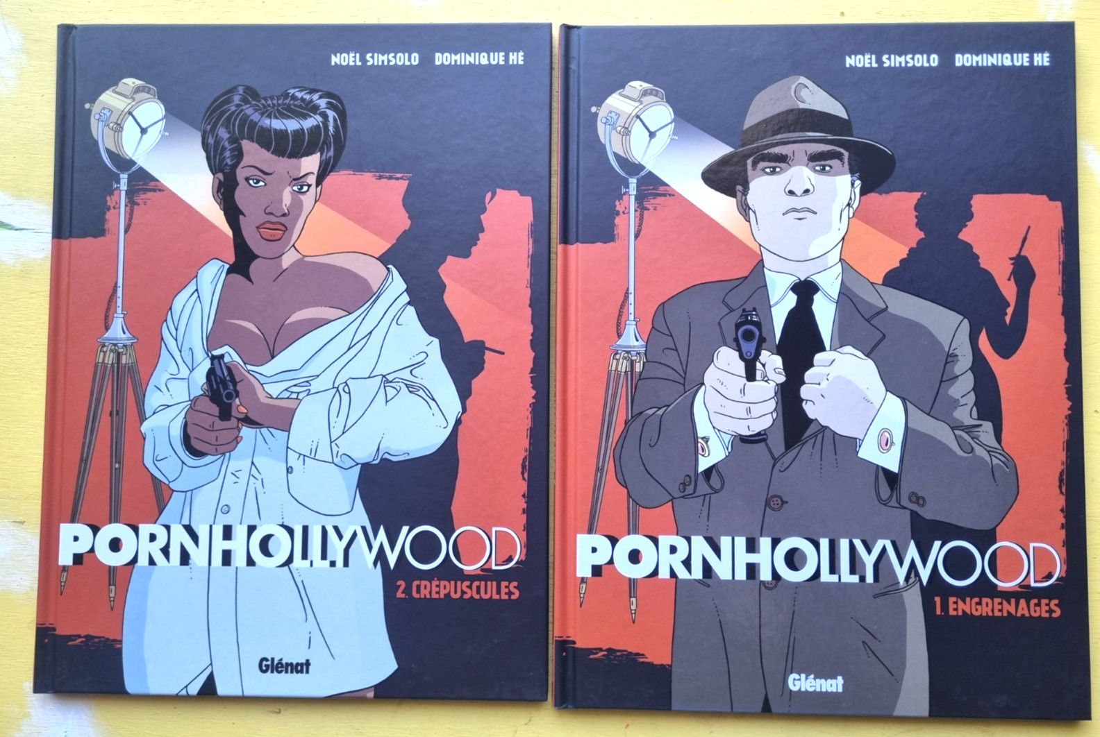 BD PORNHOLLYWOOD  tomes 1 et 2  EO 2016 Simsolo dominique hé NEUF Z1GH25