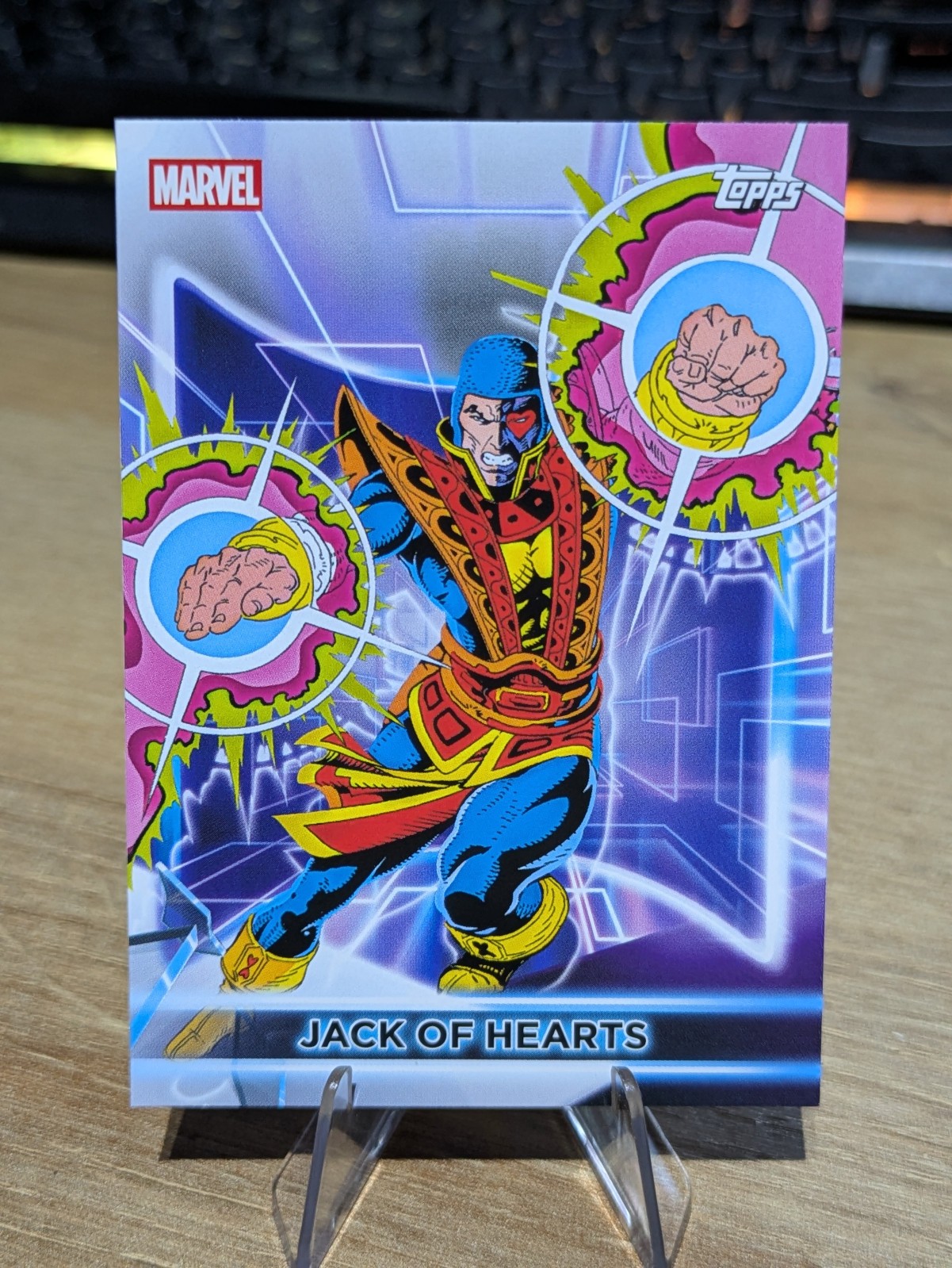 2026 Topps Neon Marvel Jack of Hearts #147 Base Card