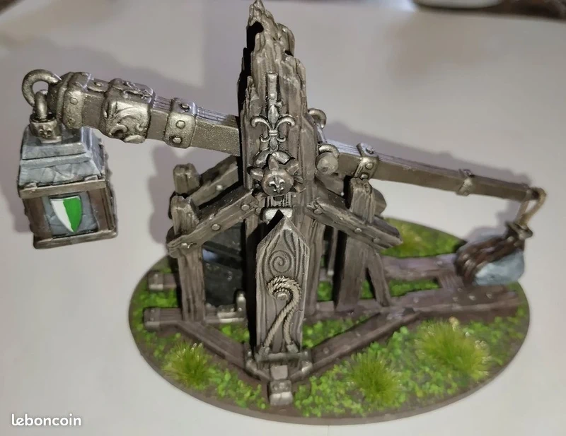 Trebuchet Bretonnien résine proxy - Warhammer Battle TOW