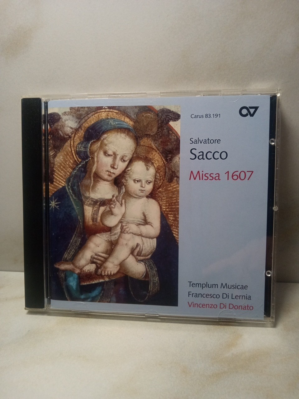Salvatore Sacco - Missa 1607 (CD, 2006)