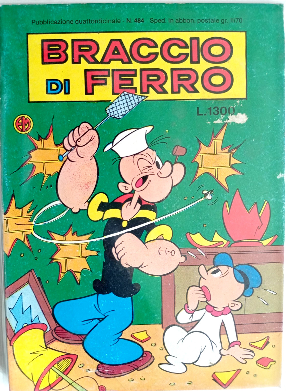 BRACCIO DI FERRO ANNI '80 N°484- H
