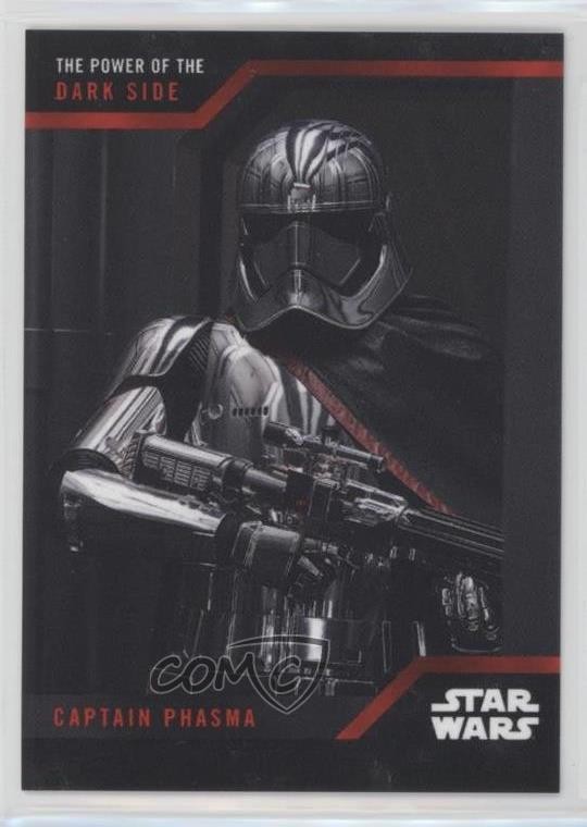 2019 Topps On Demand Star Wars The Power of Dark Side Captain Phasma #14 0q0m