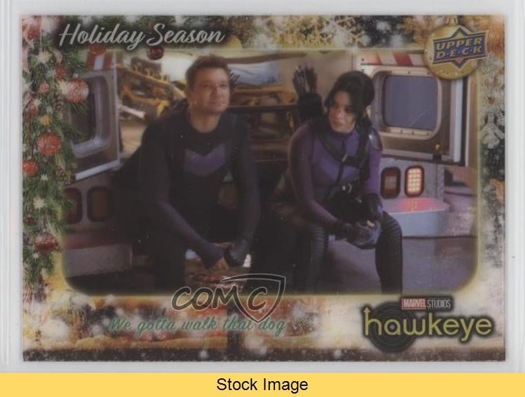 Upper Deck 2023 Marvel Studios Occhio di Falco Stagione Festività Acetato #HS26 LEGGI 1u6
