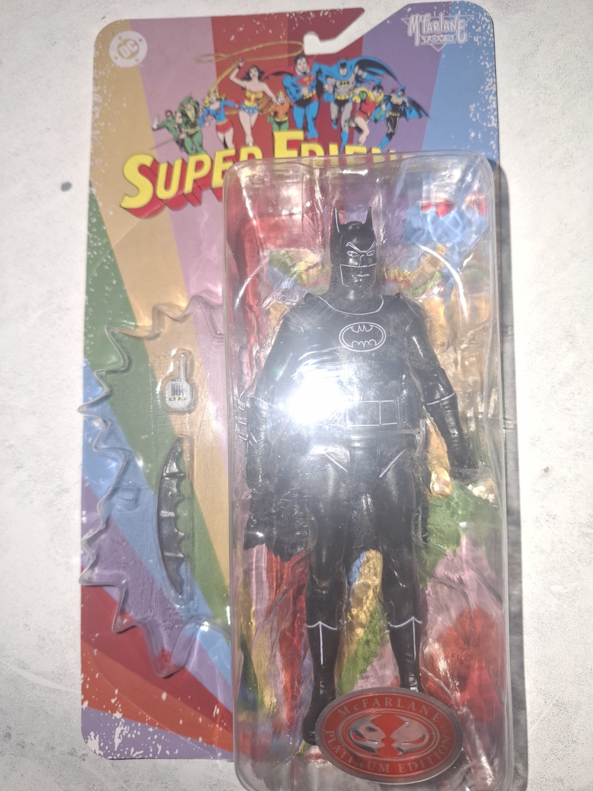 DC Comics - Batman Phantom Zone Retro Super Friends 6" (Chase Version) Figure
