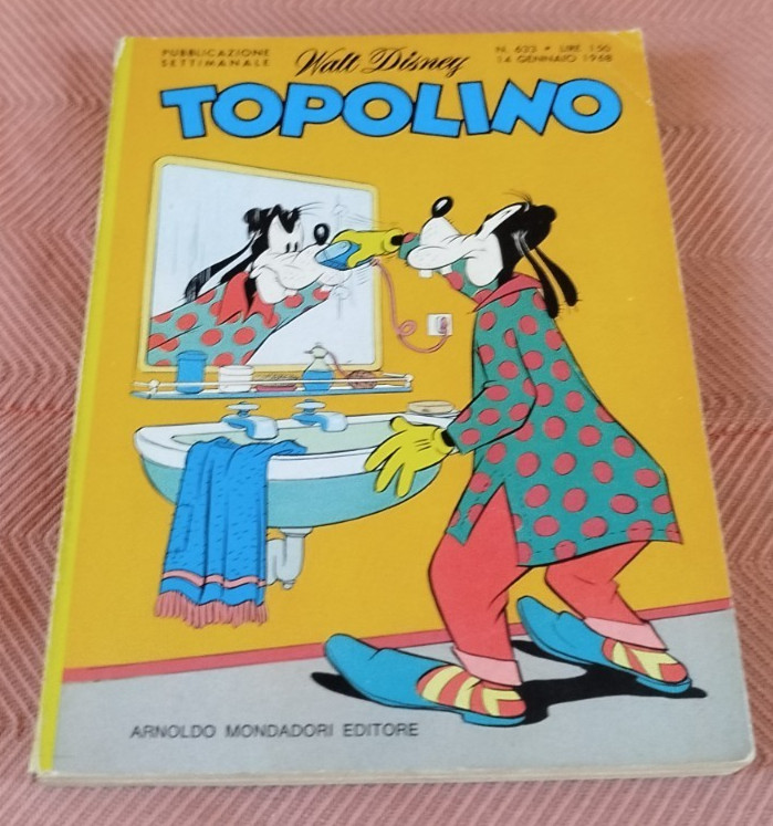 TOPOLINO NUMERO 633  OTTIMO CON BOLLINO E CEDOLA GIOCHI NON SVOLTI