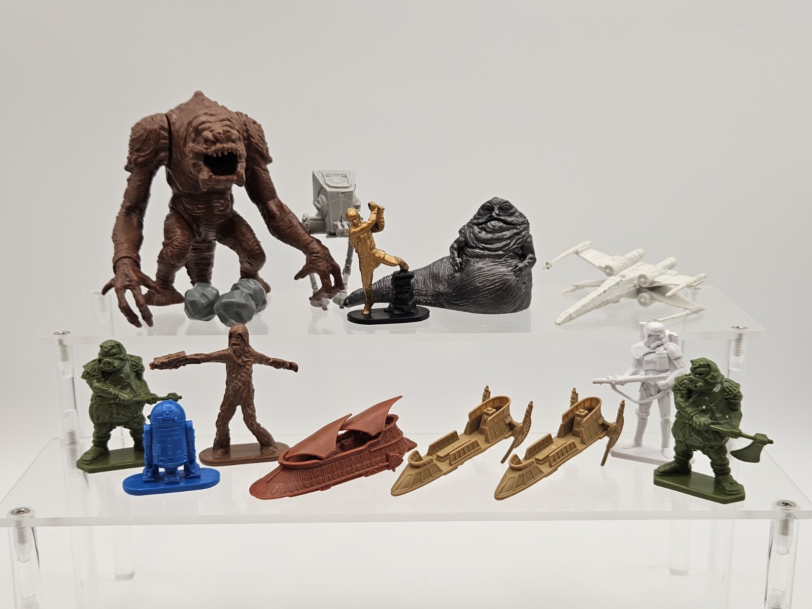 Star Wars Command Epic Assault: Rancor Revenge lotto di 13 figurine + navi