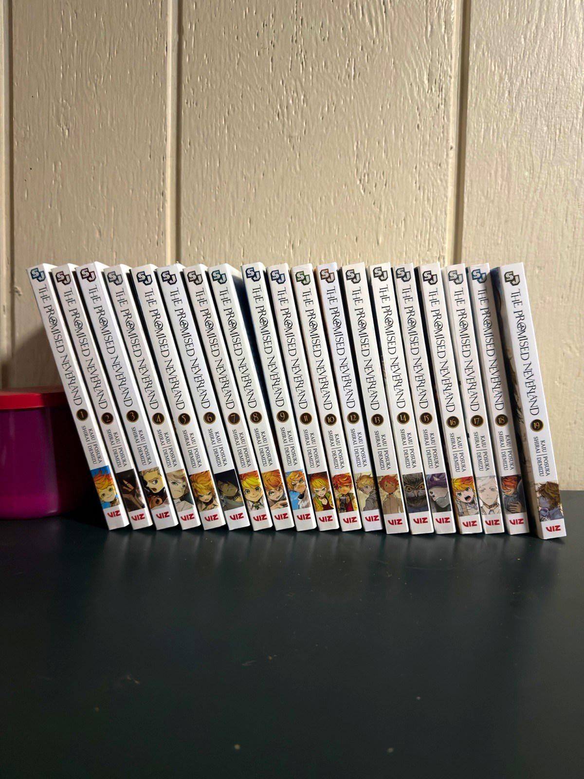 The Promised Neverland Manga Vol. 1-19.