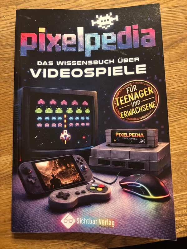 Wissensbuch über Videospiele