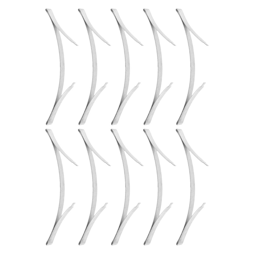 40 pcs Wardrobe Door Bottom Rail Limiter, Sliding Door Track Buffer Guide,