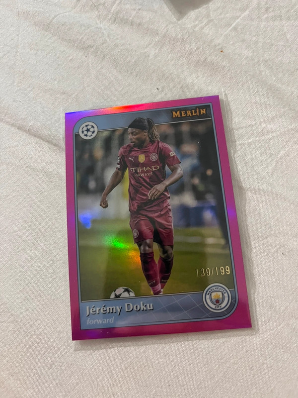 Carte foot topps merlin doku 139/199