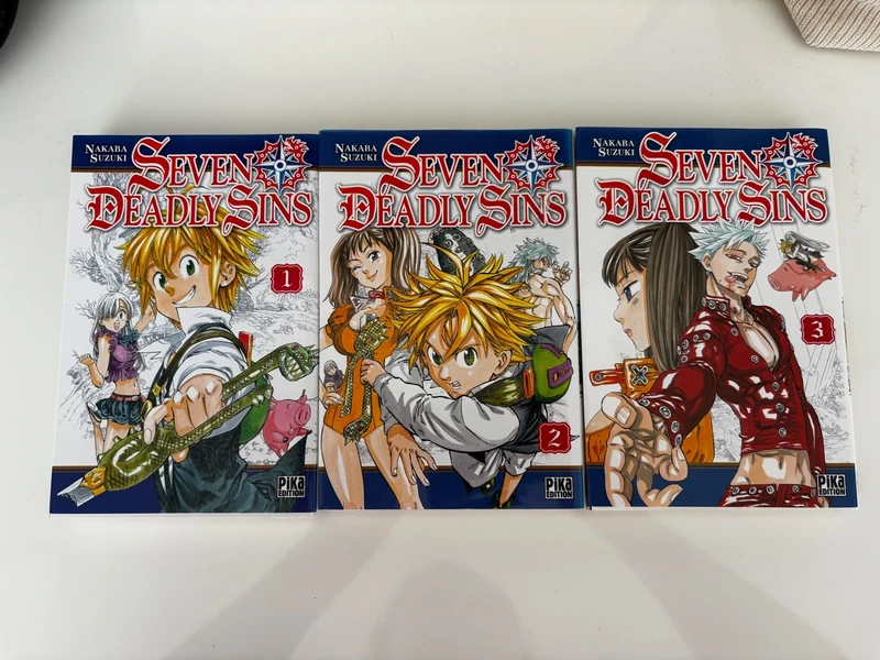 Seven Deadly Sins | tome 1,2 et 3