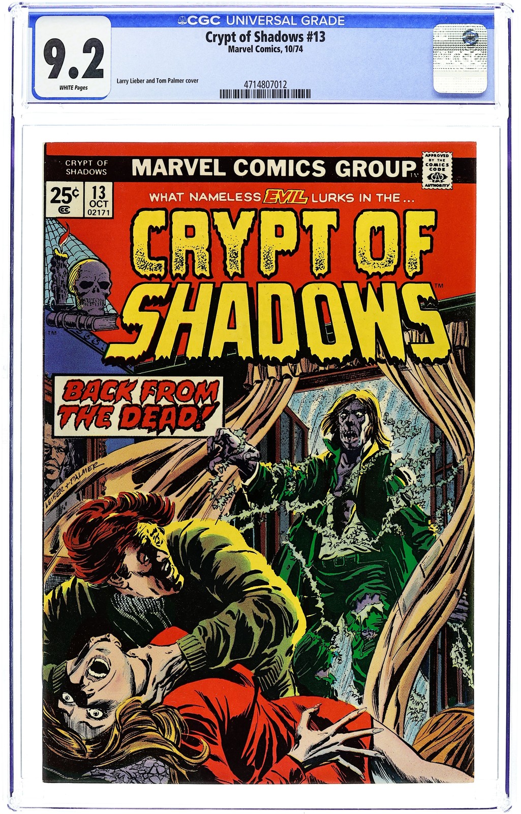 Crypt of Shadows #13 CGC 9.2 1974 4714807012