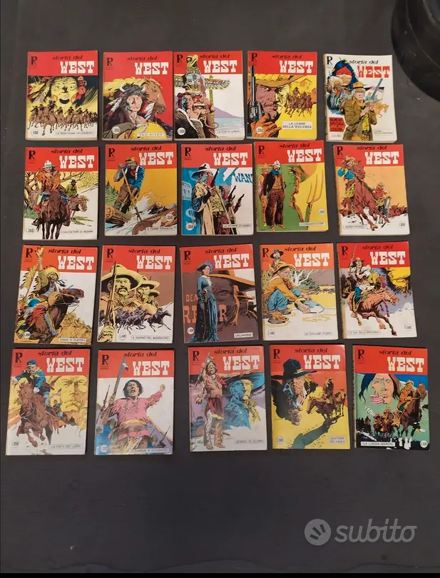 51 pezzi storia del west 